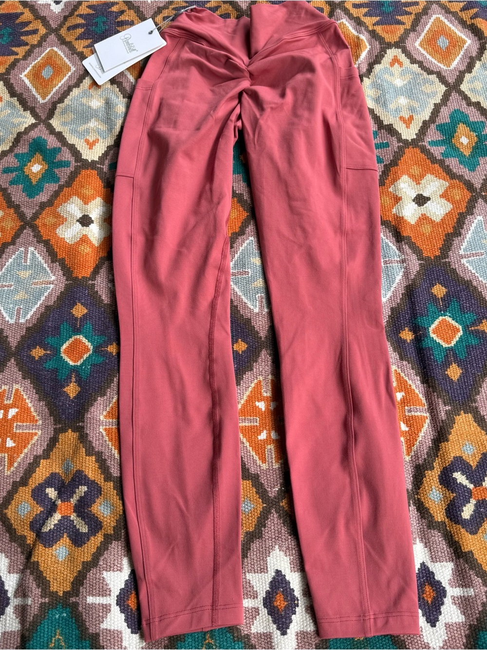 Bombshell Sportswear Define Leggings Size Small NEW - Terracotta, BBL Leggings
